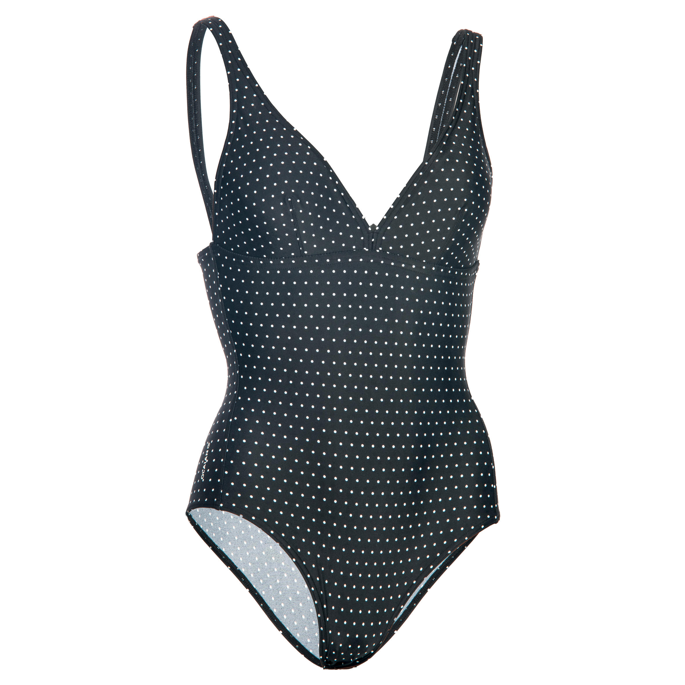 Olaian MAILLOT DE BAIN 1 PIECE FEMME AVEC COQUES AMOVIBLES DARIA RIMA ...